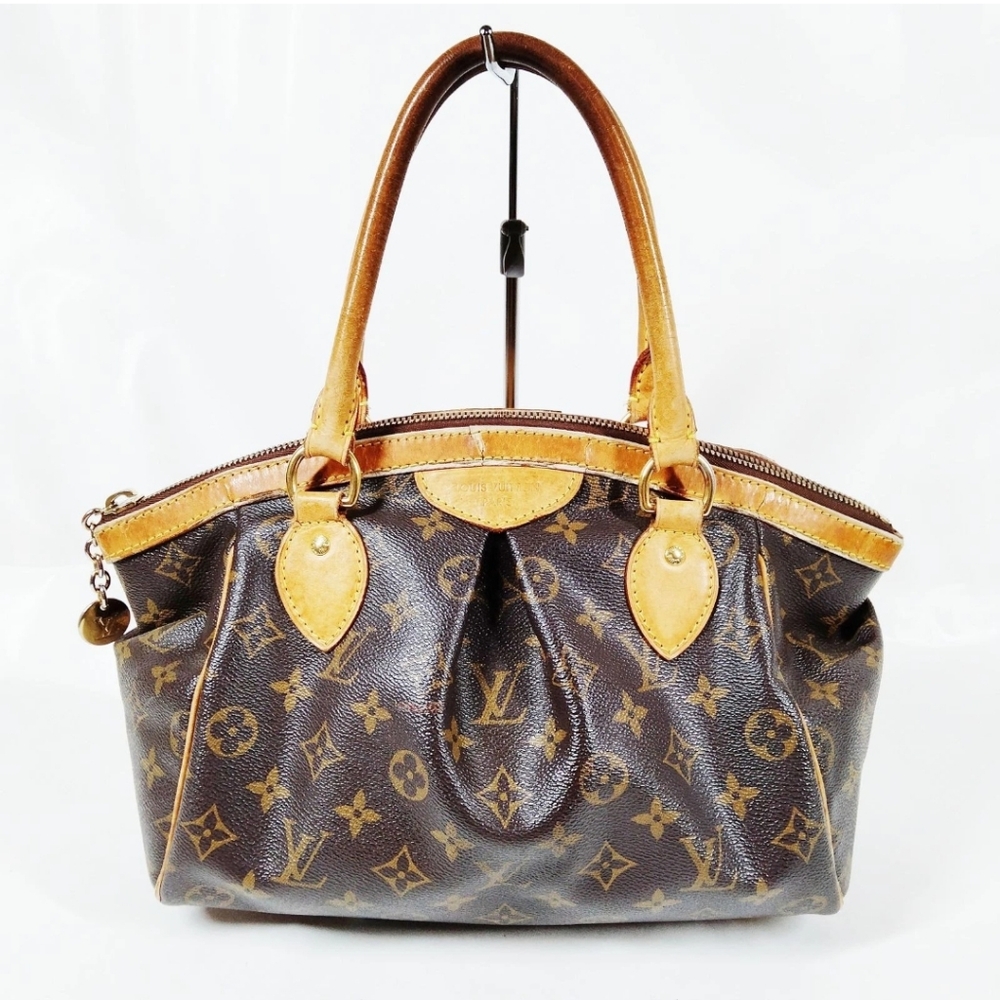 Louis Vuitton Shoulder Bag Tivoli PM Brown Monogram